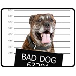 Bad dog Fleece Blanket (Medium)  60 x50  Blanket Front