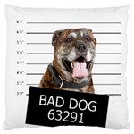 Bad dog Standard Flano Cushion Case (One Side) Front