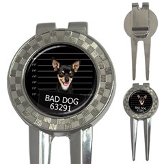 Bad Dog 3-in-1 Golf Divots by Valentinaart