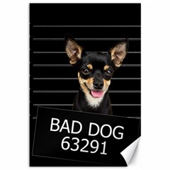 Bad Dog Canvas 12  X 18   by Valentinaart