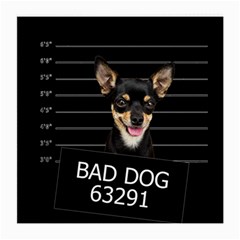 Bad Dog Medium Glasses Cloth (2-side) by Valentinaart