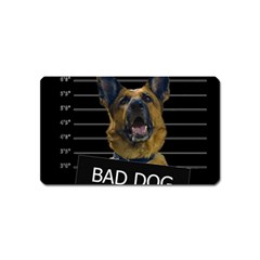 Bad Dog Magnet (name Card) by Valentinaart