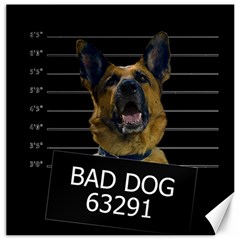 Bad Dog Canvas 12  X 12   by Valentinaart