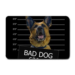 Bad Dog Small Doormat  by Valentinaart