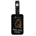 Bad dog Luggage Tags (One Side)  Front