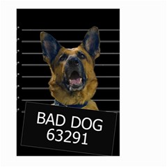 Bad Dog Large Garden Flag (two Sides) by Valentinaart