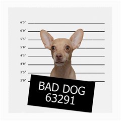 Bad Dog Medium Glasses Cloth by Valentinaart