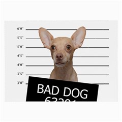 Bad Dog Large Glasses Cloth by Valentinaart