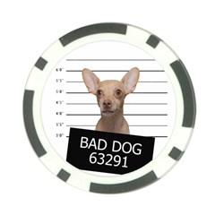 Bad Dog Poker Chip Card Guard (10 Pack) by Valentinaart