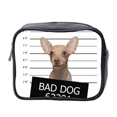 Bad Dog Mini Toiletries Bag 2-side by Valentinaart