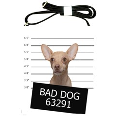 Bad Dog Shoulder Sling Bags by Valentinaart