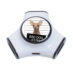 Bad Dog 3-port Usb Hub by Valentinaart