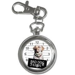 Bad Dog Key Chain Watches by Valentinaart