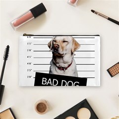 Bad Dog Cosmetic Bag (medium)  by Valentinaart