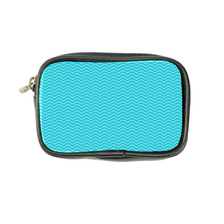 Blue Waves Pattern  Coin Purse