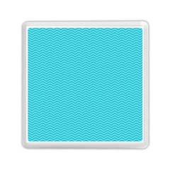 Blue Waves Pattern  Memory Card Reader (square)  by TastefulDesigns