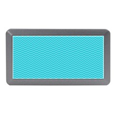 Blue Waves Pattern  Memory Card Reader (mini) by TastefulDesigns