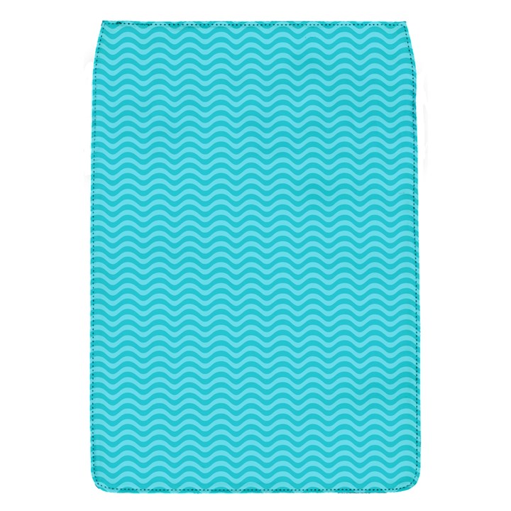 Blue Waves Pattern  Flap Covers (S) 