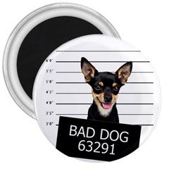 Bad Dog 3  Magnets by Valentinaart