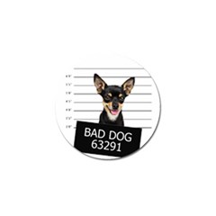 Bad Dog Golf Ball Marker (4 Pack) by Valentinaart