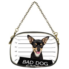 Bad Dog Chain Purses (one Side)  by Valentinaart