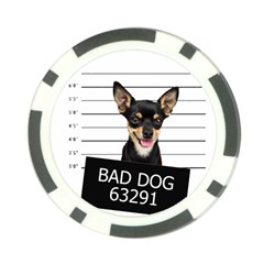 Bad Dog Poker Chip Card Guard (10 Pack) by Valentinaart