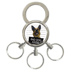 Bad Dog 3-ring Key Chains by Valentinaart