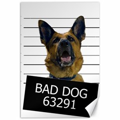 Bad Dog Canvas 12  X 18   by Valentinaart