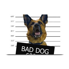 Bad Dog Plate Mats by Valentinaart