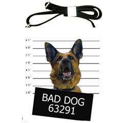 Bad Dog Shoulder Sling Bags by Valentinaart