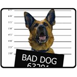 Bad dog Fleece Blanket (Medium)  60 x50  Blanket Front