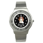 Bad dog Stainless Steel Watch Front