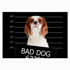 Bad Dog Large Glasses Cloth by Valentinaart