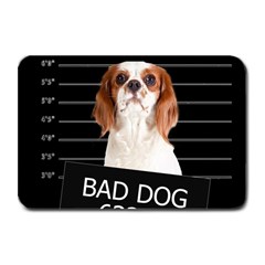 Bad Dog Plate Mats by Valentinaart