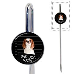 Bad Dog Book Mark by Valentinaart