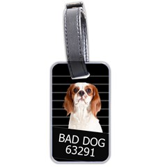 Bad Dog Luggage Tags (two Sides) by Valentinaart