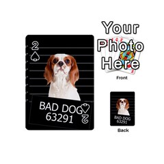 Bad Dog Playing Cards 54 (mini)  by Valentinaart