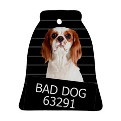 Bad Dog Bell Ornament (two Sides) by Valentinaart