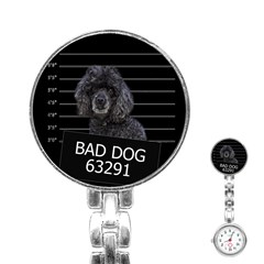 Bad Dog Stainless Steel Nurses Watch by Valentinaart