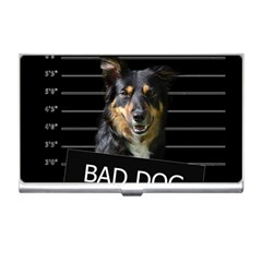 Bad Dog Business Card Holders by Valentinaart