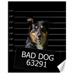 Bad Dog Canvas 11  X 14   by Valentinaart