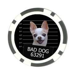 Bad Dog Poker Chip Card Guard (10 Pack) by Valentinaart