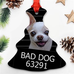 Bad Dog Ornament (christmas Tree)  by Valentinaart