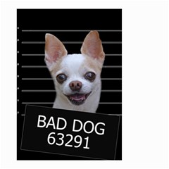 Bad Dog Small Garden Flag (two Sides) by Valentinaart