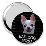 Bad dog 3  Handbag Mirrors Front