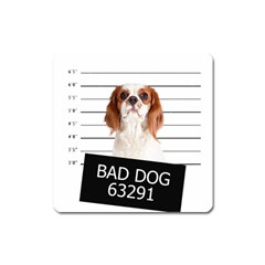 Bad Dog Square Magnet