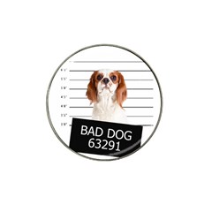 Bad Dog Hat Clip Ball Marker (4 Pack) by Valentinaart