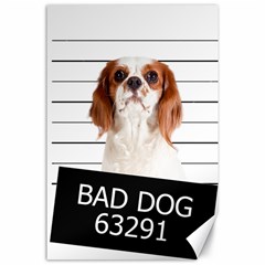 Bad Dog Canvas 24  X 36  by Valentinaart