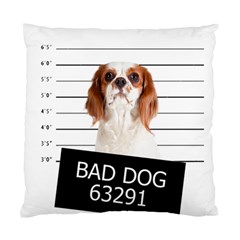 Bad Dog Standard Cushion Case (two Sides) by Valentinaart