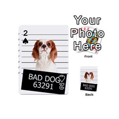 Bad Dog Playing Cards 54 (mini)  by Valentinaart